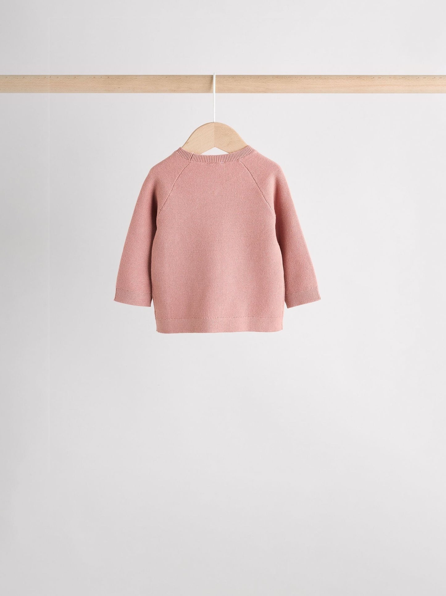 Pink Baby Knitted Wrap Jumper and Leggings 2 Piece Set (0mths-2yrs)