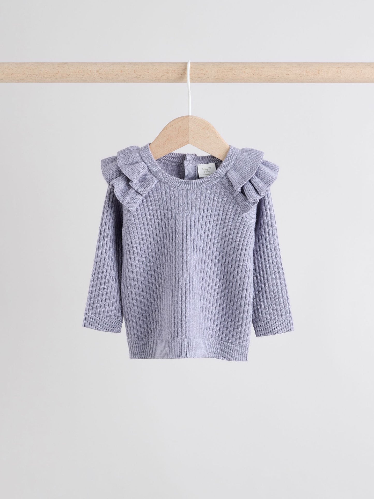 Lilac Purple Knitted Jumper and Legging 2 Piece Baby Set (0mths-3yrs)