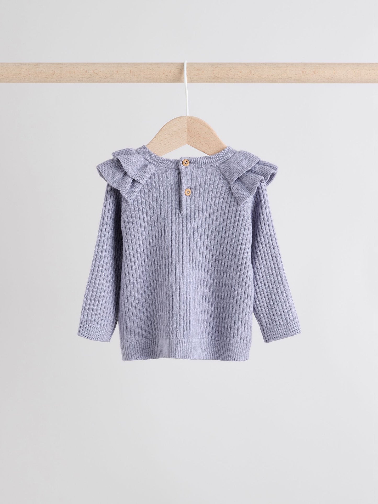 Lilac Purple Knitted Jumper and Legging 2 Piece Baby Set (0mths-3yrs)