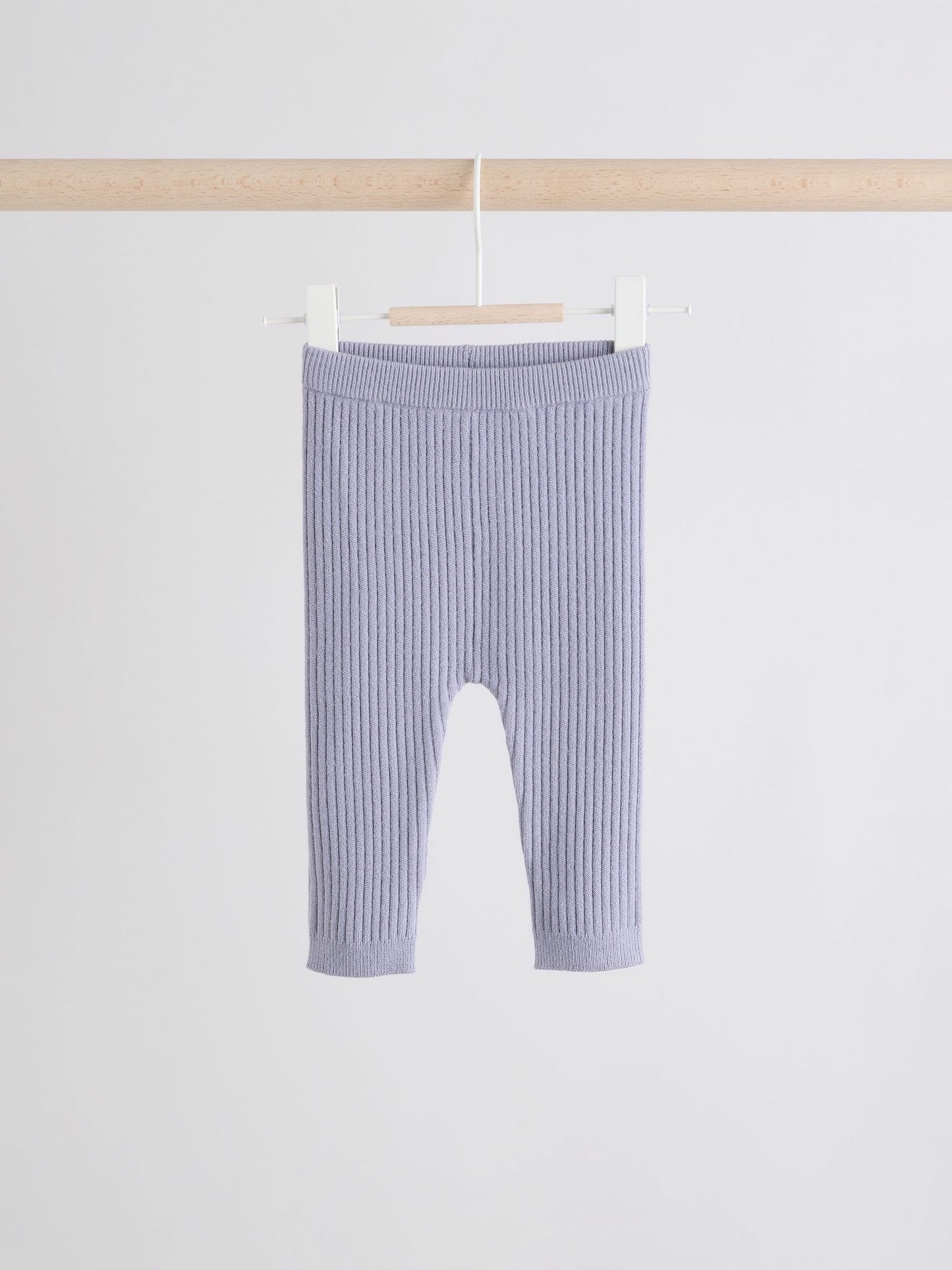 Lilac Purple Knitted Jumper and Legging 2 Piece Baby Set (0mths-3yrs)