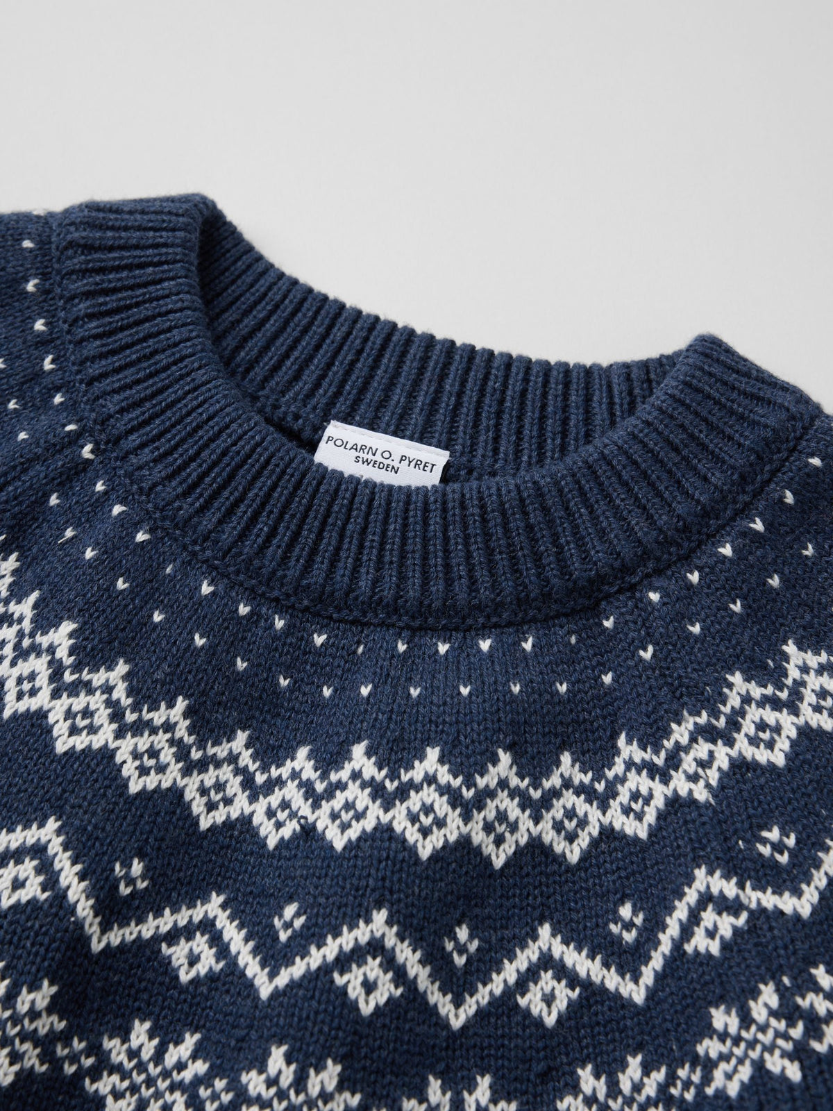 Polarn O. Pyret Blue Knitted Jumper - image 2