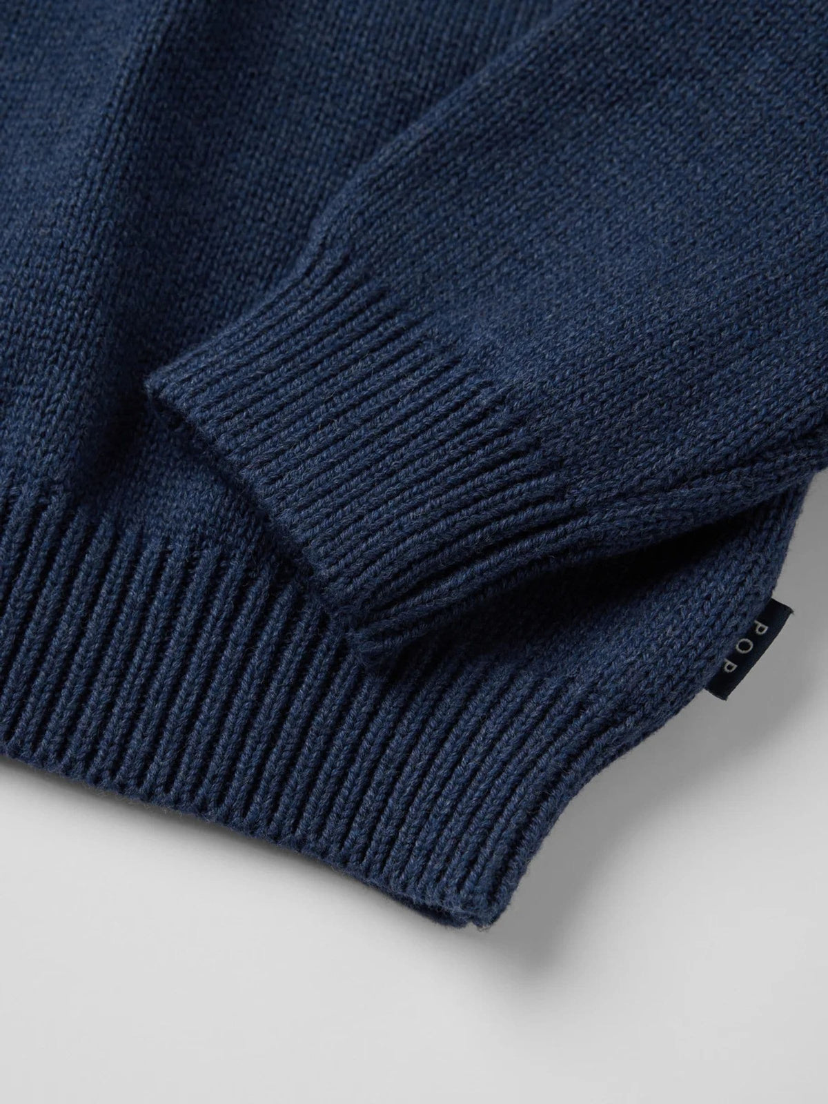 Polarn O. Pyret Blue Knitted Jumper - image 3