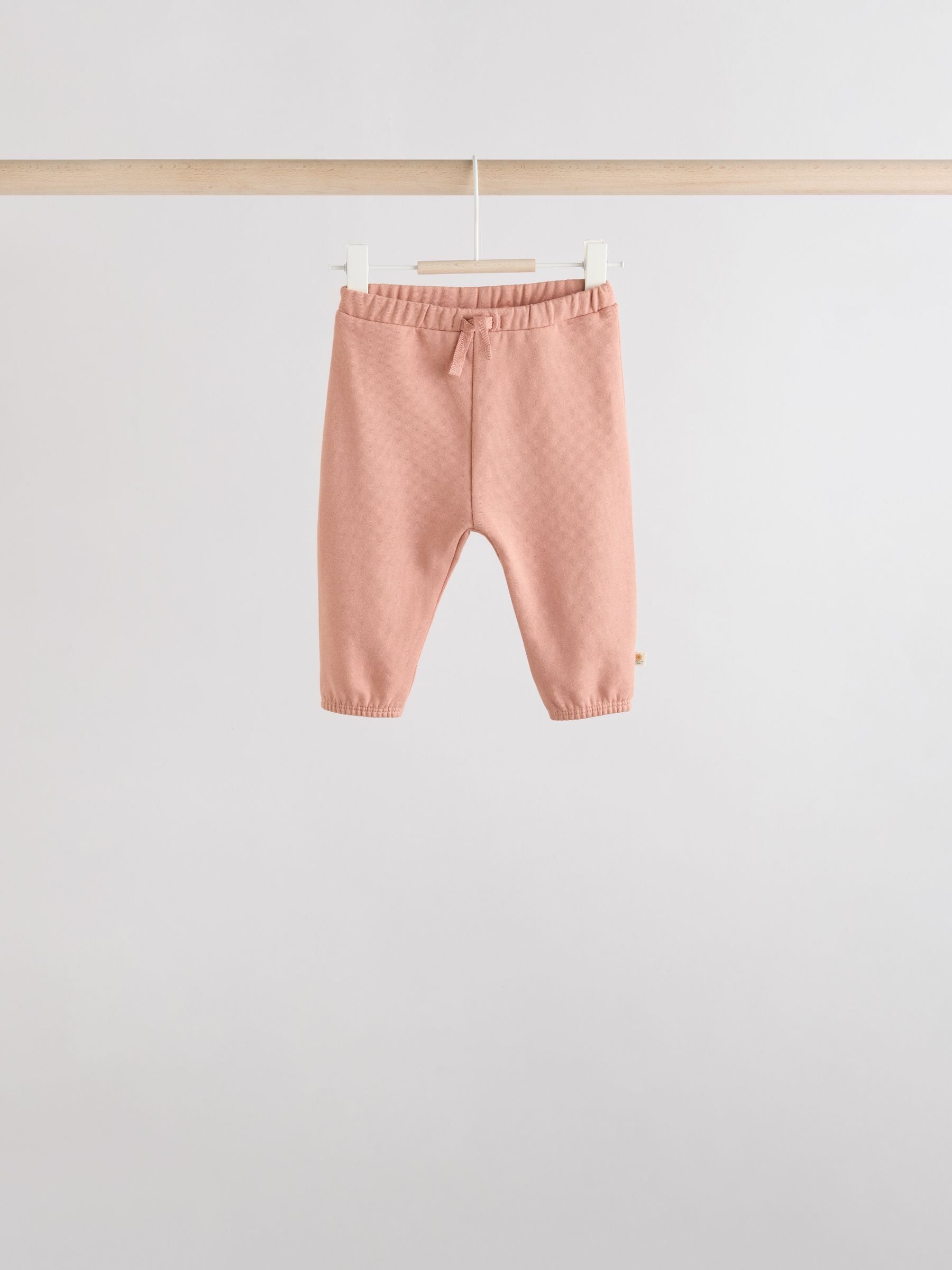 Sage Green/ Rust/ Cream Ditsy Baby Sweatshirt & Joggers 6 Piece Set (0mths-2yrs) image 3