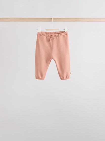 Sage Green/ Rust/ Cream Ditsy Baby Sweatshirt & Joggers 6 Piece Set (0mths-2yrs) image 3