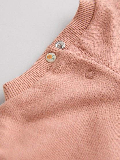 Sage Green/ Rust/ Cream Ditsy Baby Sweatshirt & Joggers 6 Piece Set (0mths-2yrs) image 6