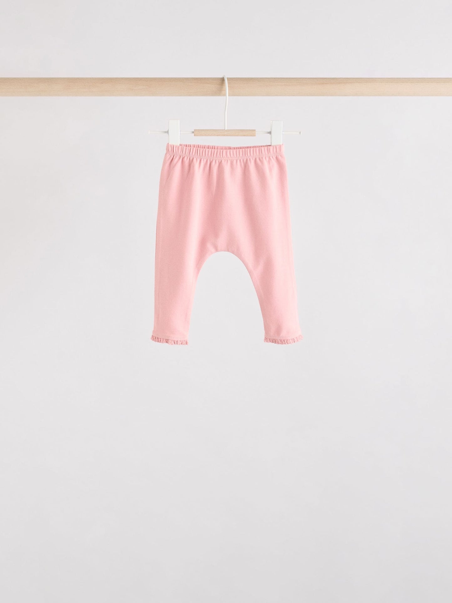 Pink/ Cream/ Bunny Character Long Sleeve Top And Leggings Set 6 Piece (0mths-3yrs) image 4