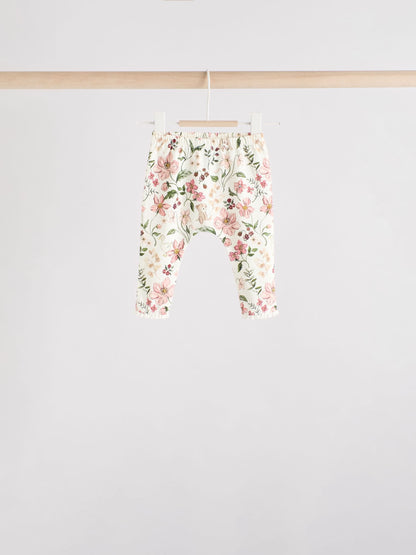Pink/ Cream/ Bunny Character Long Sleeve Top And Leggings Set 6 Piece (0mths-3yrs) image 6