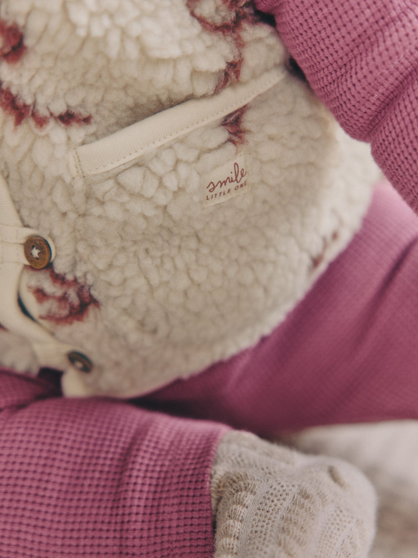 Burgundy Red Baby Long Sleeve Top and Leggings with Gilet Set 3 Piece (0mths-2yrs)