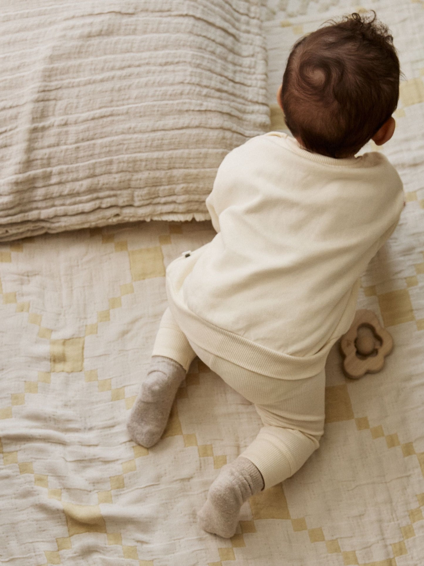 Cream Baby Sweater and Leggings Set 2 Piece (0mths-2yrs)