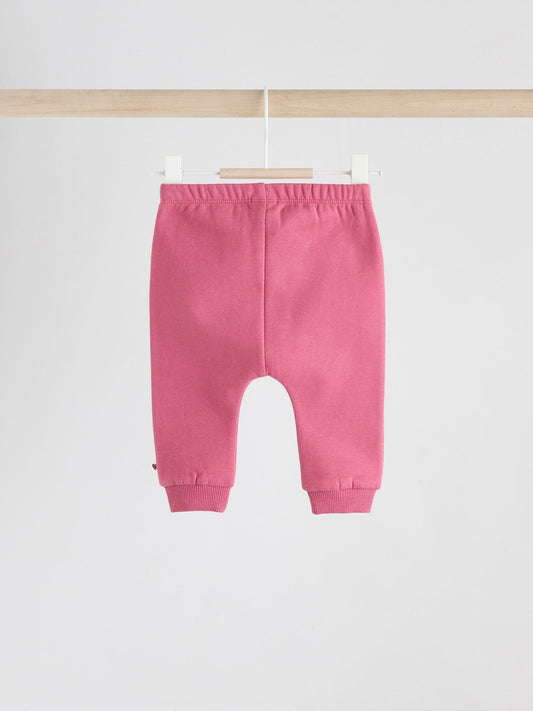 Berry Pink Baby Sweater and Joggers 2 Piece Set (0mths-2yrs) image 3