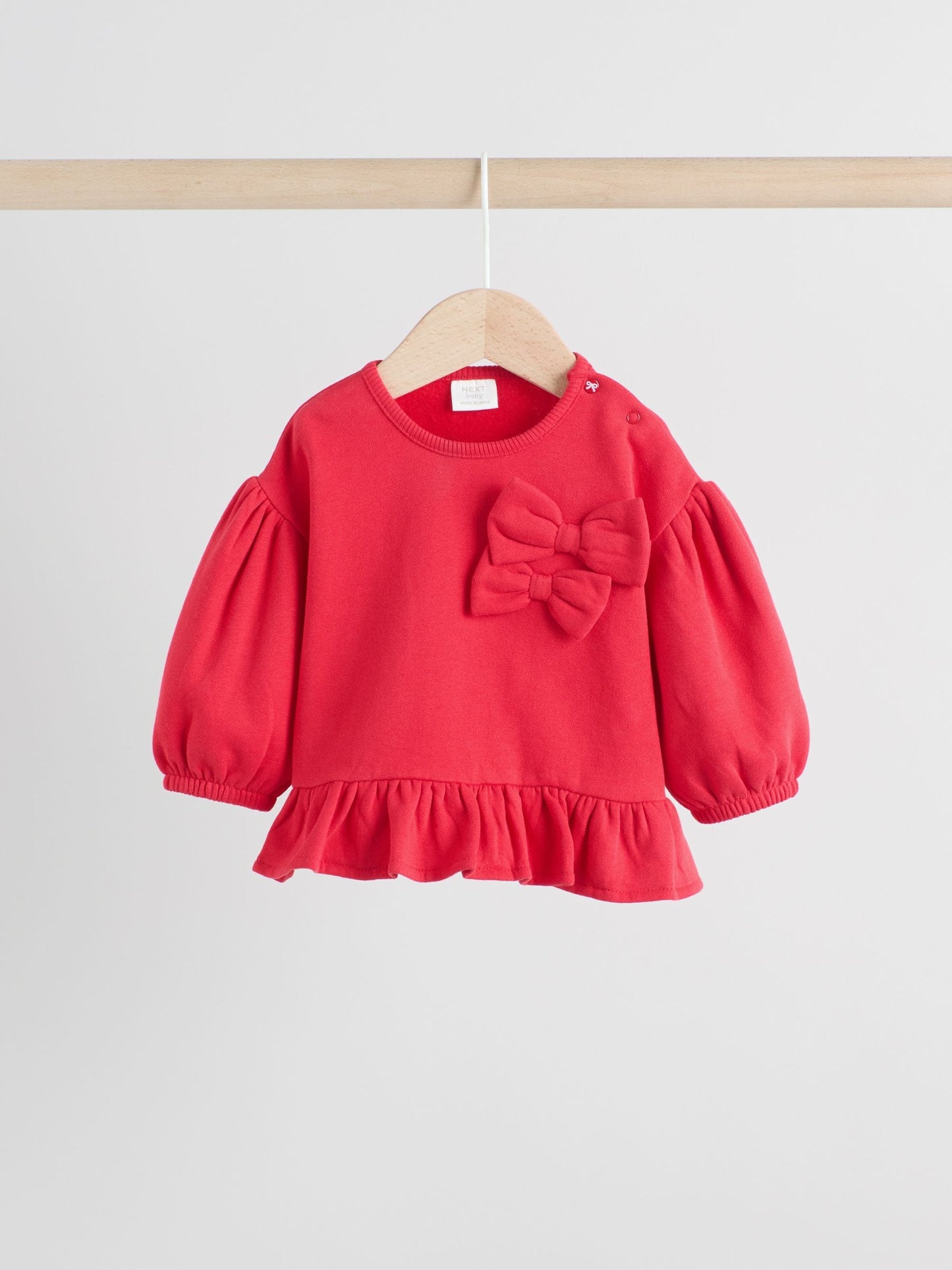 Red/Cream Baby Bow Sweaters and Leggings Set 2 Piece (0mths-2yrs)