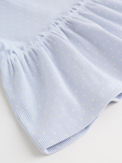 Blue Spot Baby Long Sleeve Frill Top And Leggings Set (0mths-2yrs) image 6