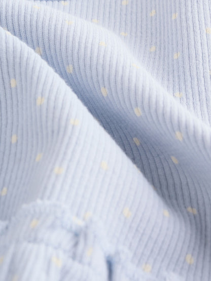 Blue Spot Baby Long Sleeve Frill Top And Leggings Set (0mths-2yrs) image 7