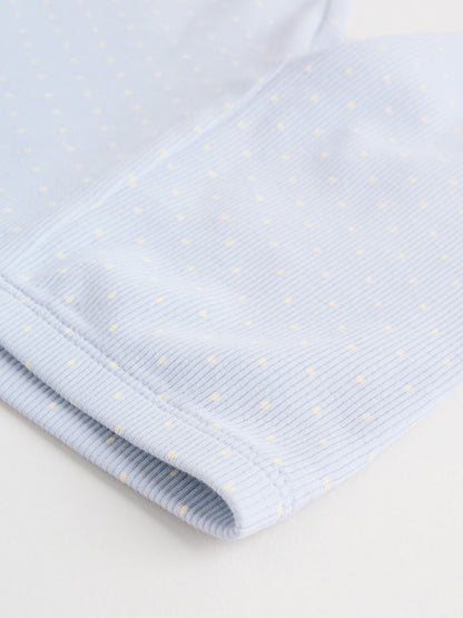 Blue Spot Baby Long Sleeve Frill Top And Leggings Set (0mths-2yrs) image 8
