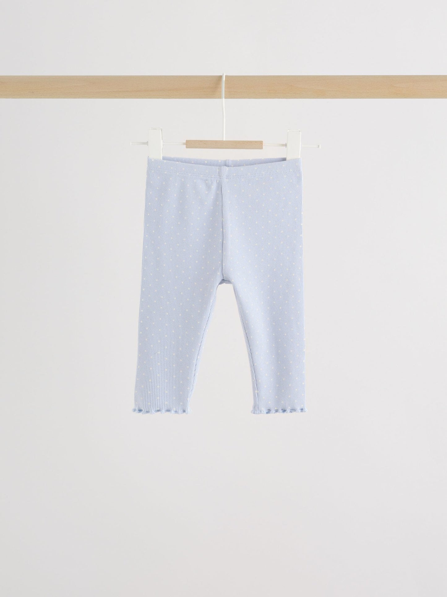 Blue Spot Baby Long Sleeve Frill Top And Leggings Set (0mths-2yrs) image 4