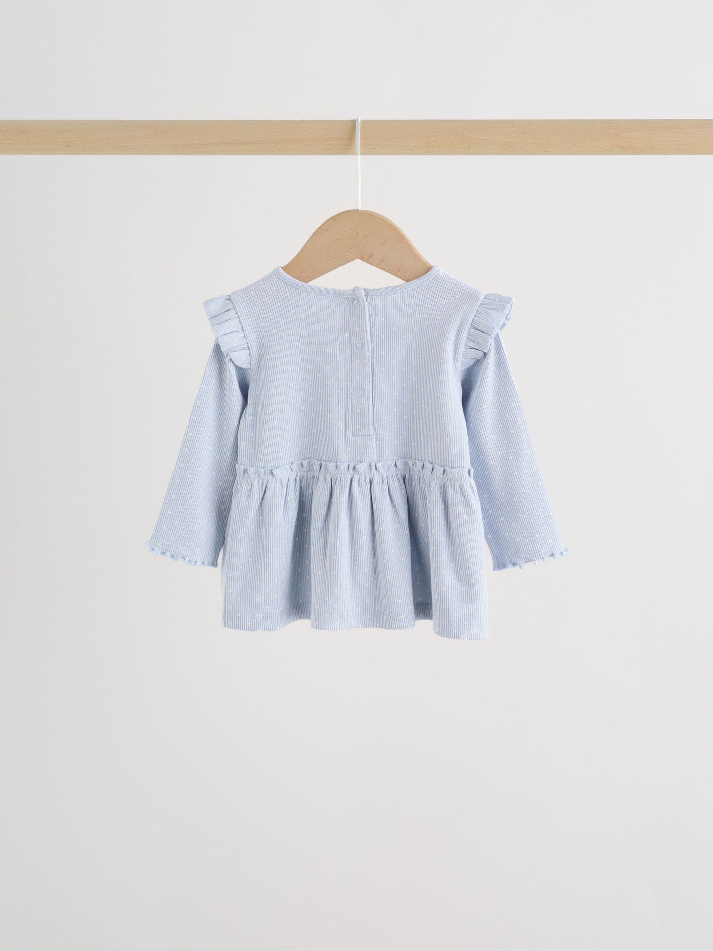 Blue Spot Baby Long Sleeve Frill Top And Leggings Set (0mths-2yrs) image 5