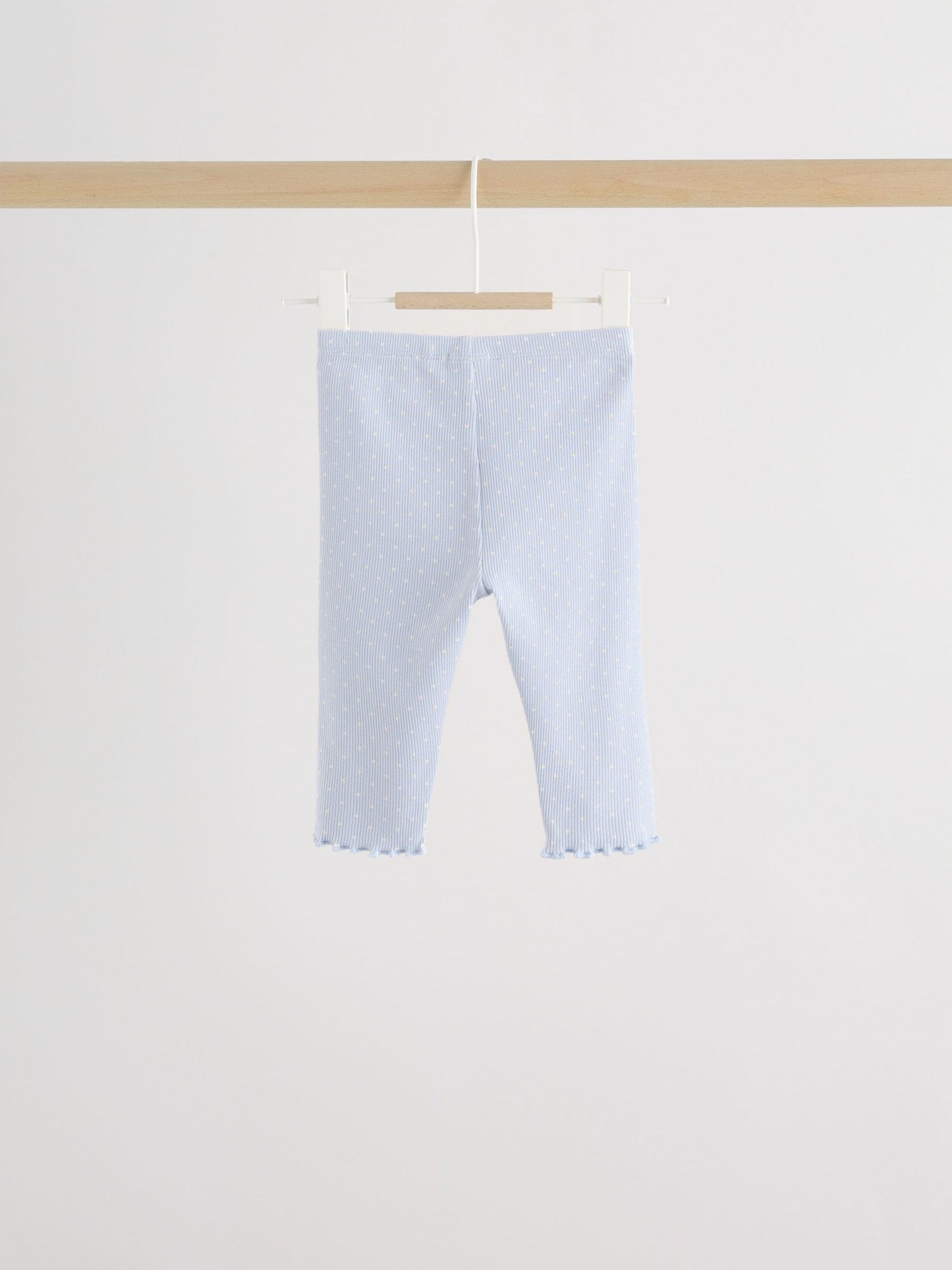 Blue Spot Baby Long Sleeve Frill Top And Leggings Set (0mths-2yrs) image 6