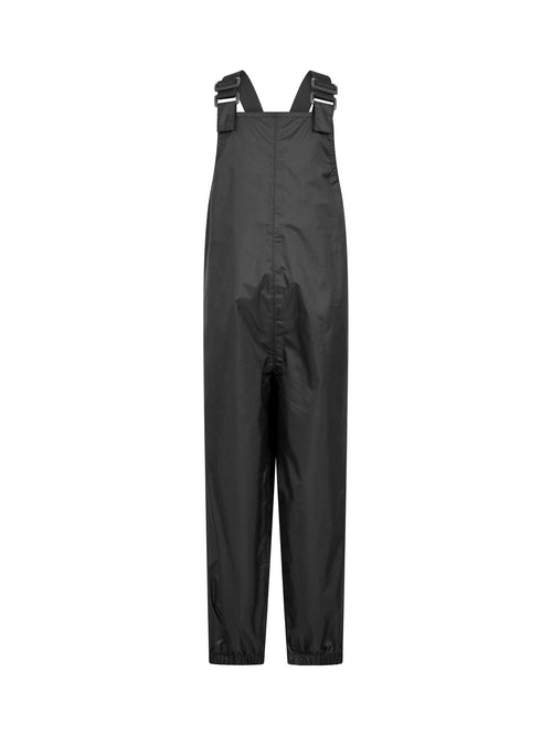 Mountain Warehouse Black Pakka Kids Waterproof Dungarees image 1