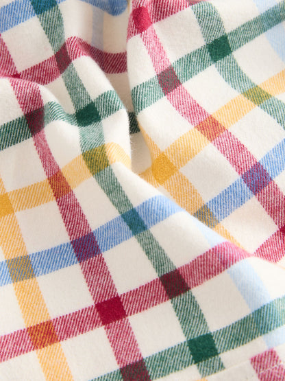 Dsiney Kidz - Ecru Bright Gingham Check Long Sleeve Character Shirt (3mths-7yrs) image 7
