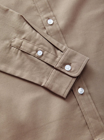 Dsiney Kidz - Taupe Single Oxford Shirt (3-16yrs) image 4