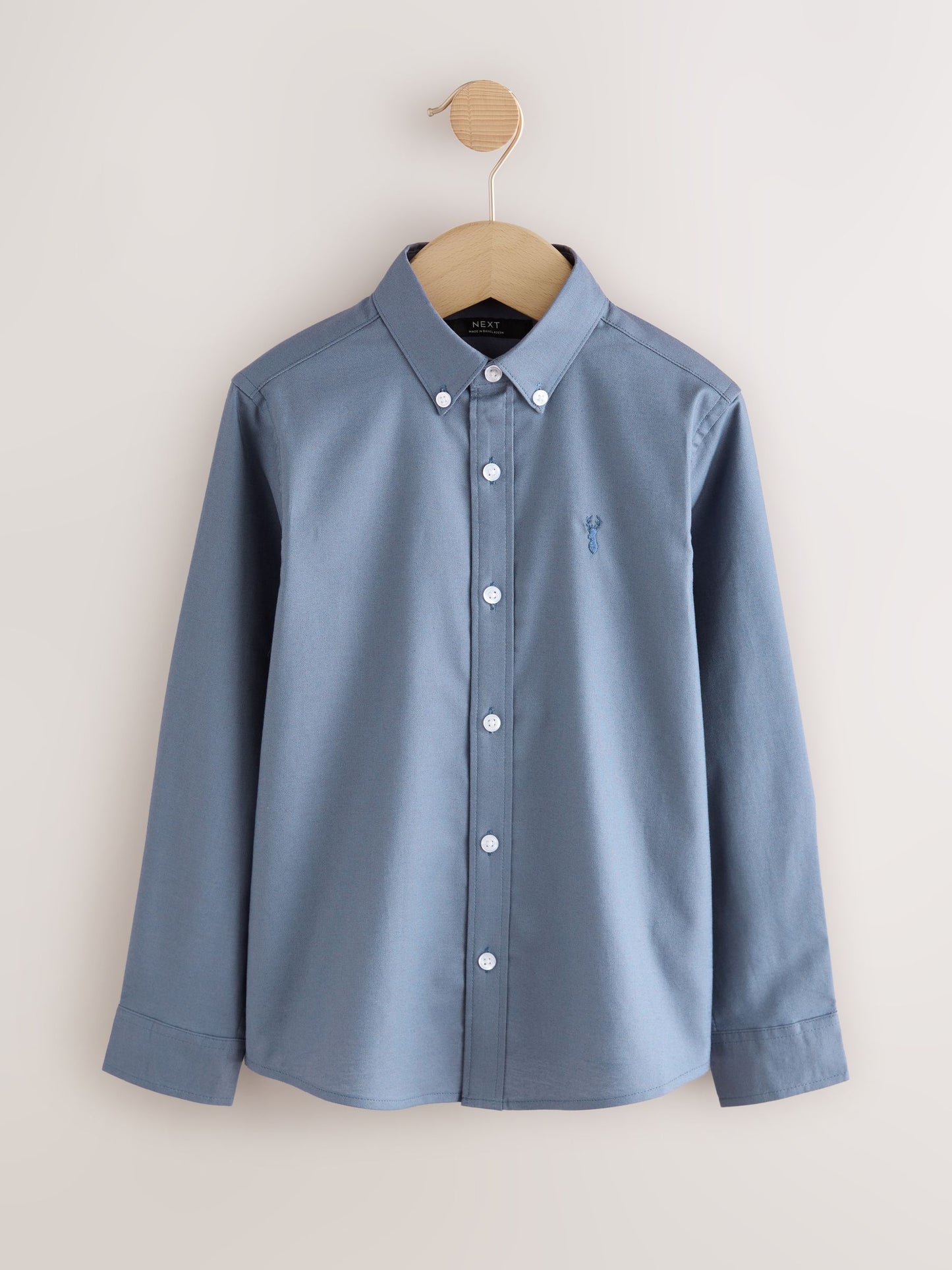 Dsiney Kidz - Airforce Blue Single Oxford Shirt (3-16yrs) image 5