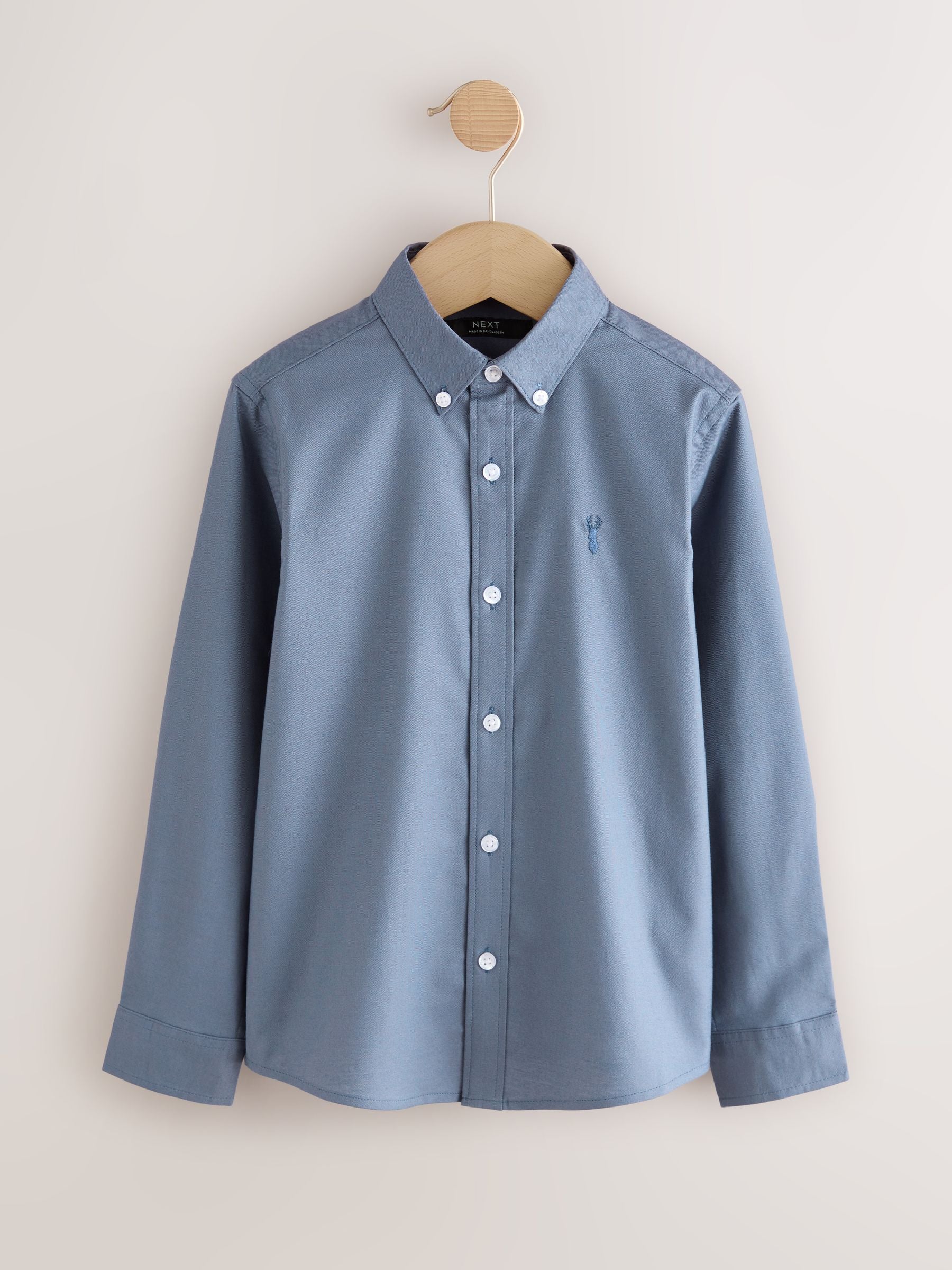 Dsiney Kidz - Airforce Blue Single Oxford Shirt (3-16yrs) image 5