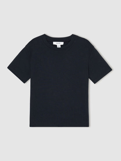 Dsiney Kidz - Reiss Navy Honor 9-13 yrs Cotton Crew-Neck T-Shirt image 2