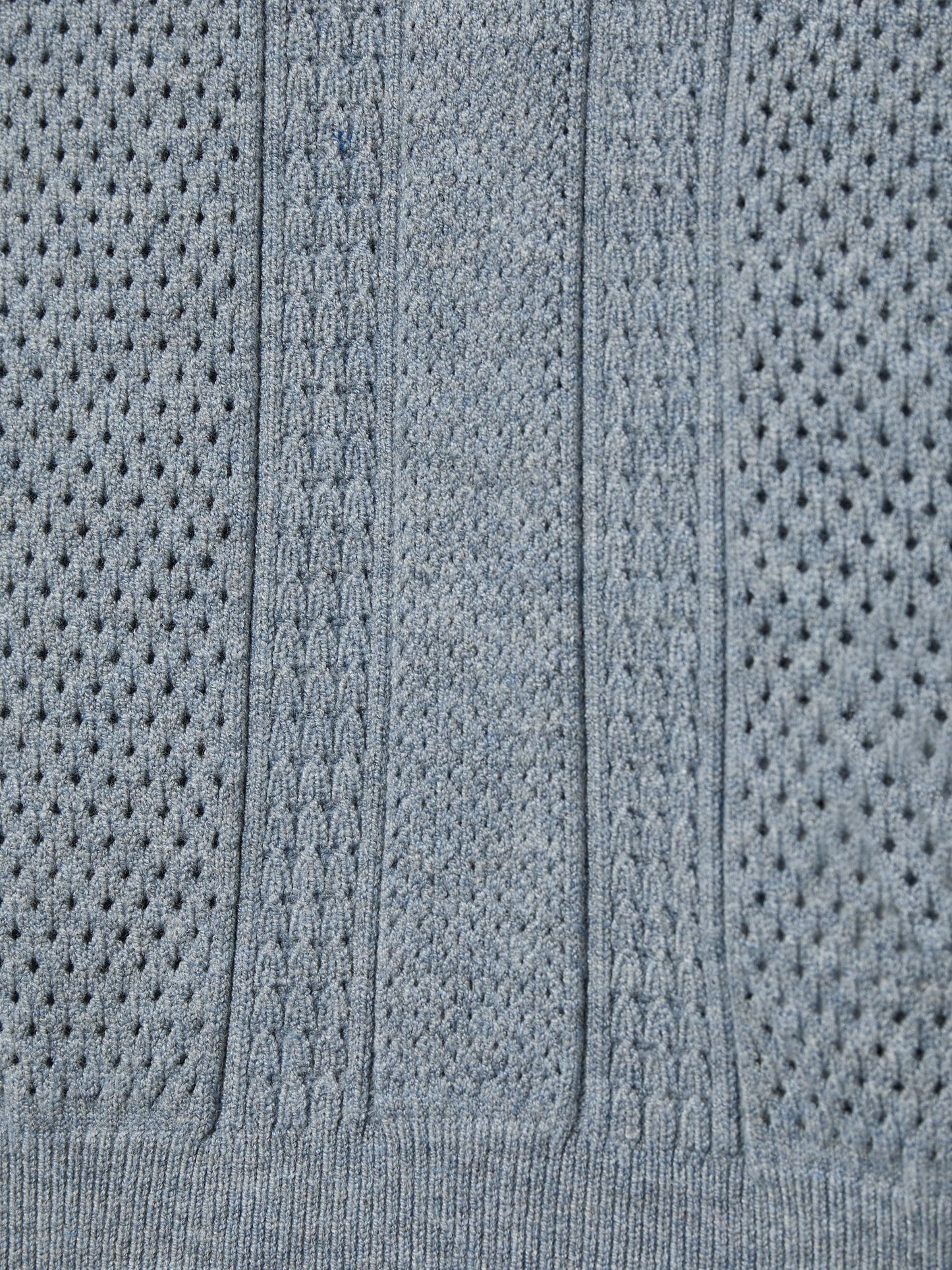 Dsiney Kidz - Reiss Airforce Blue Texas 3-9 yrs Textured-Knit Half-Zip Polo Shirt image 4