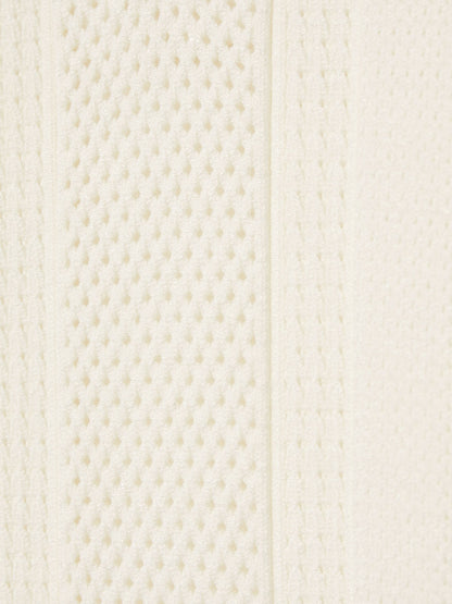 Dsiney Kidz - Reiss Optic White Texas 3-9 yrs Textured-Knit Half-Zip Polo Shirt image 4