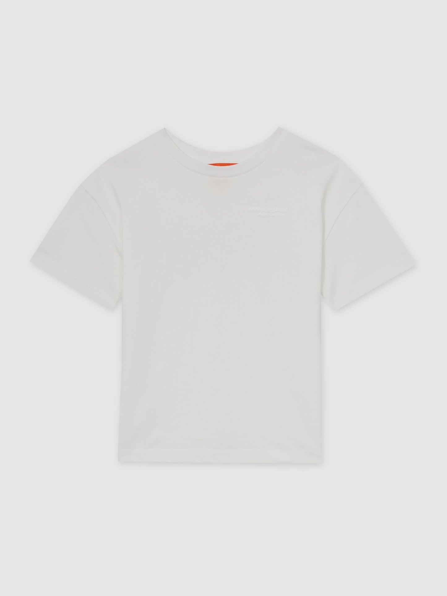 Dsiney Kidz - Reiss White Nakata 3-9 yrs McLaren F1 Team Oversize Logo T-Shirt Unisex Fit image 2