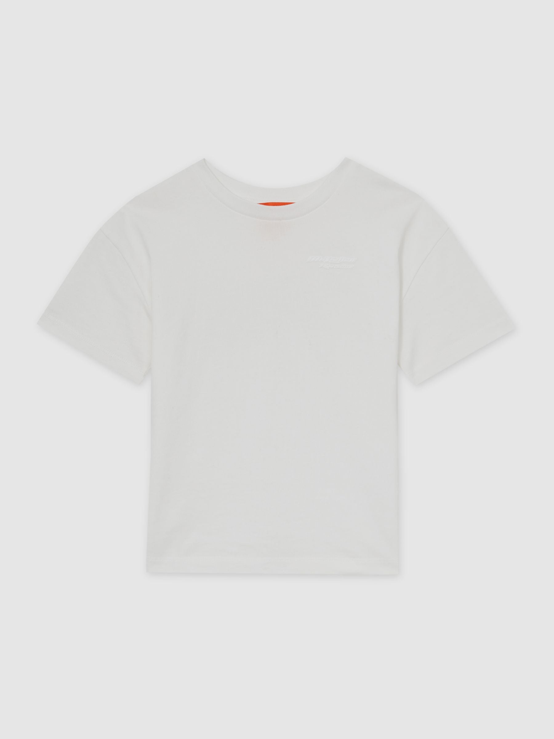 Dsiney Kidz - Reiss White Nakata 3-9 yrs McLaren F1 Team Oversize Logo T-Shirt Unisex Fit image 2