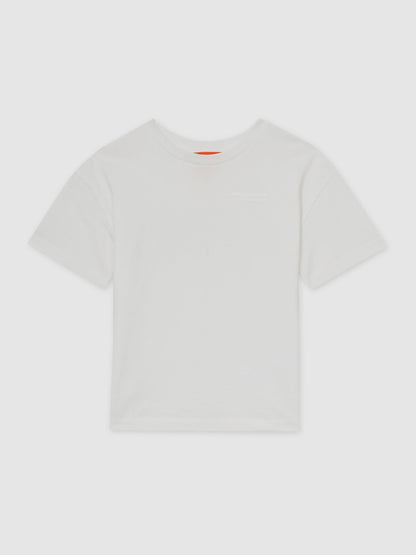 Dsiney Kidz - Reiss White Nakata 3-9 yrs McLaren F1 Team Oversize Logo T-Shirt Unisex Fit image 2