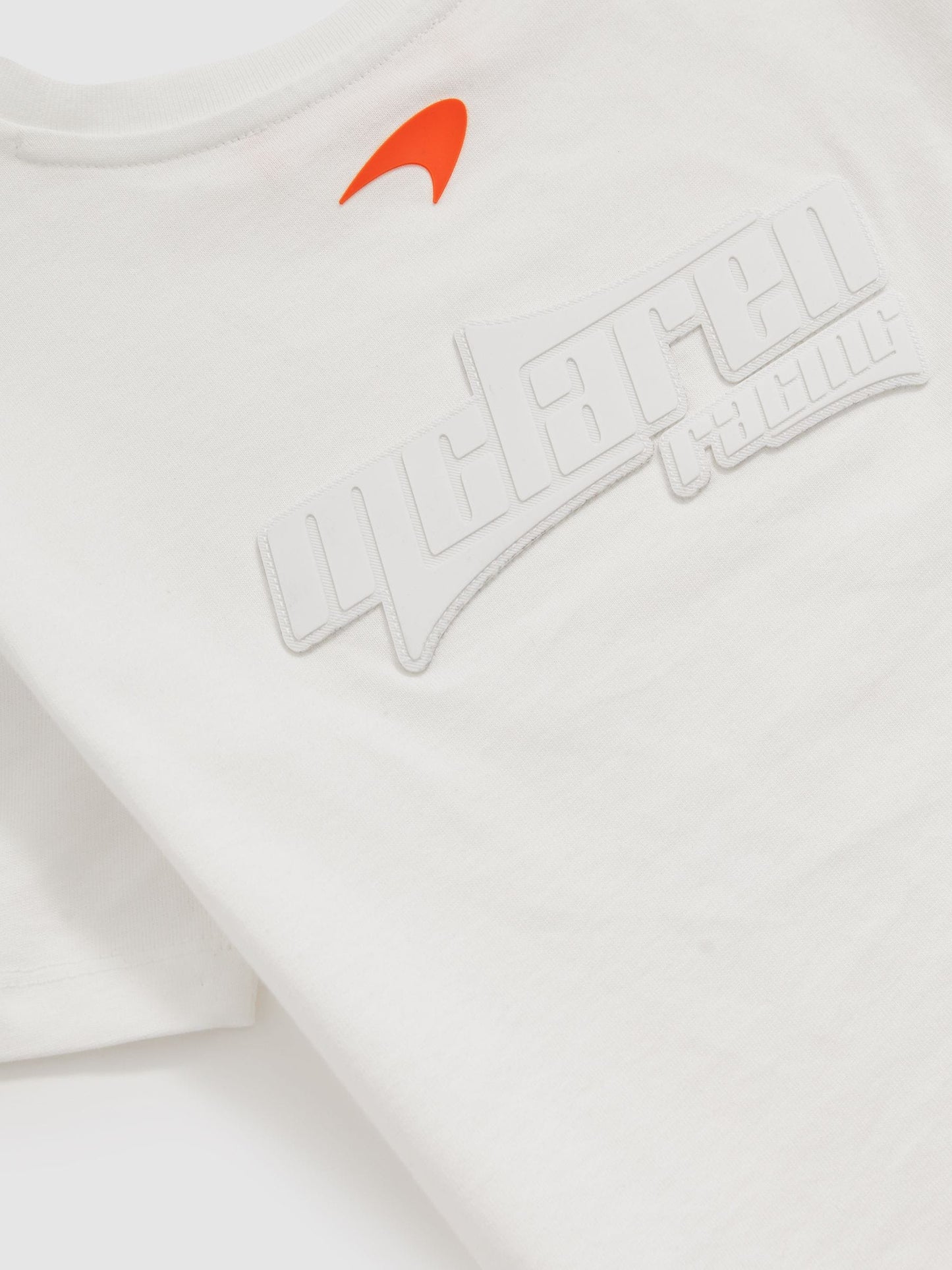 Dsiney Kidz - Reiss White Nakata 3-9 yrs McLaren F1 Team Oversize Logo T-Shirt Unisex Fit image 6