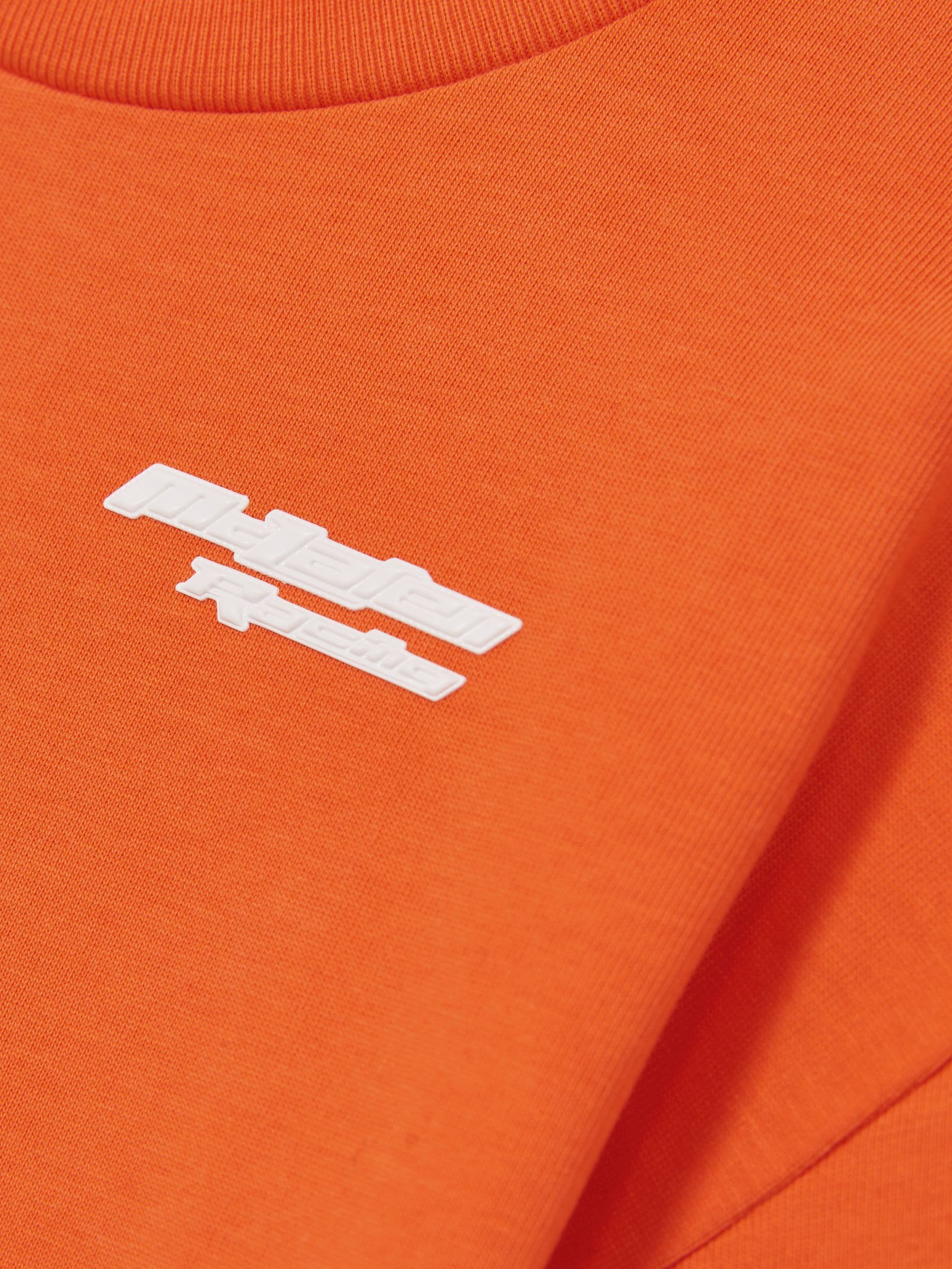 Dsiney Kidz - Reiss Papaya Nakata 3-9 yrs McLaren F1 Team Oversize Logo T-Shirt Unisex Fit image 6