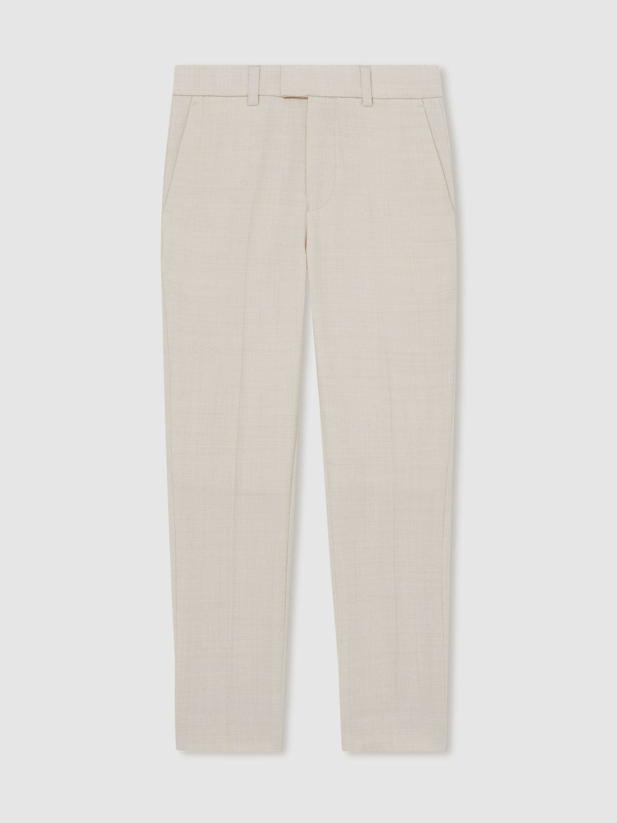 Reiss Stone Belmont 9-13 yrs Slim-Fit Trousers With Wool image 2