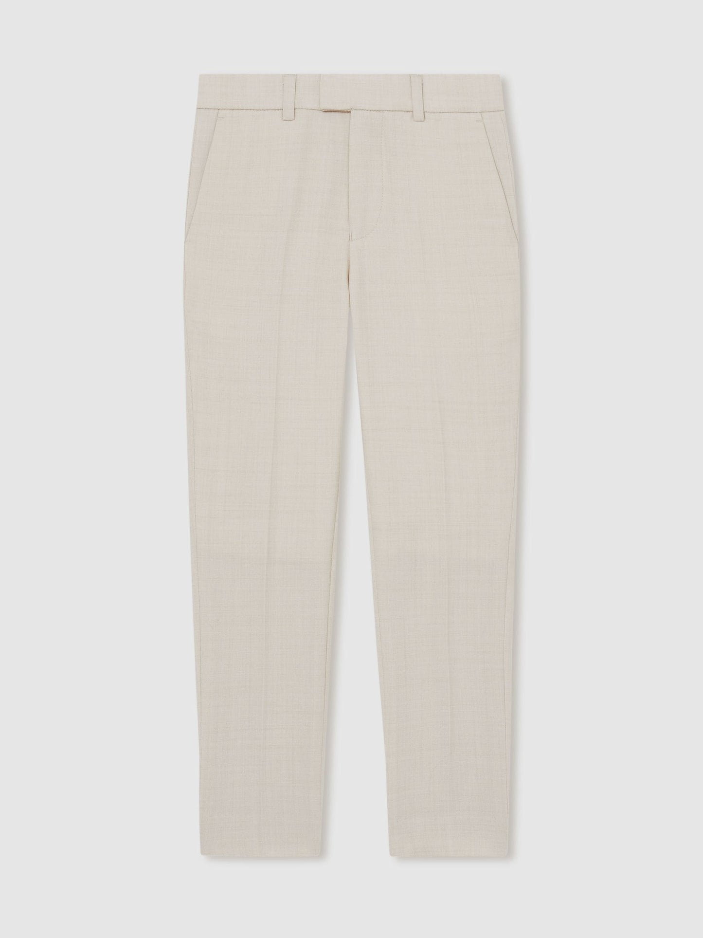 Reiss Stone Belmont 3-9 yrs Slim-Fit Trousers With Wool image 2