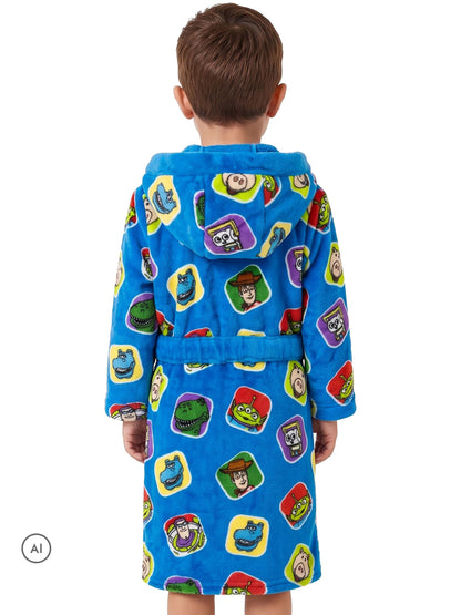 Character Blue Disney Toy Story Pyjamas And Dressing Gown Set - image 3