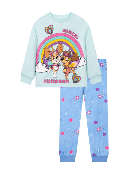 Character Blue PAW Patrol Pyjamas And Dressing Gown Set Skye & Liberty - image 7