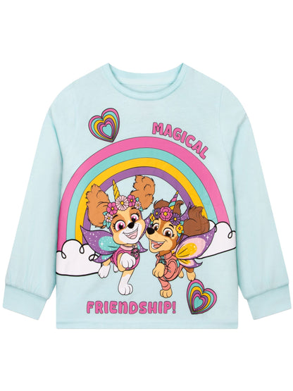 Character Blue PAW Patrol Pyjamas And Dressing Gown Set Skye & Liberty - image 8