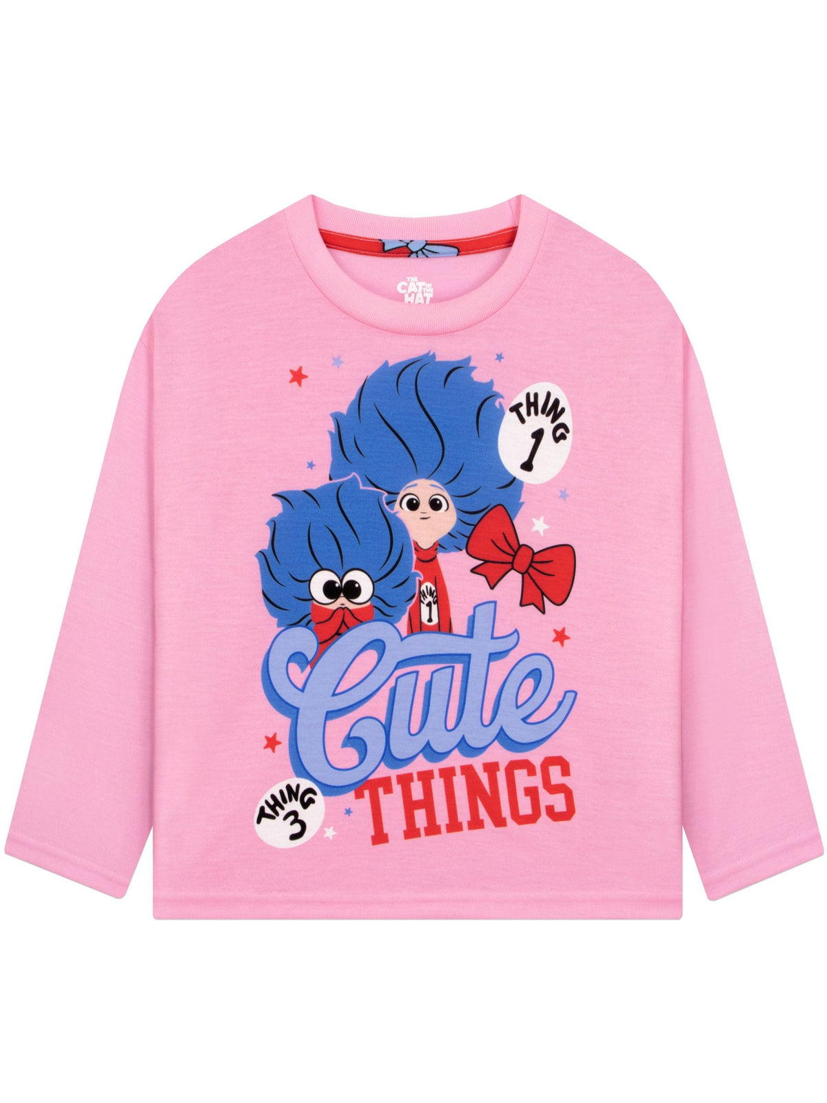 Character Pink Cat In The Hat Cute Thing Pyjamas - image 7