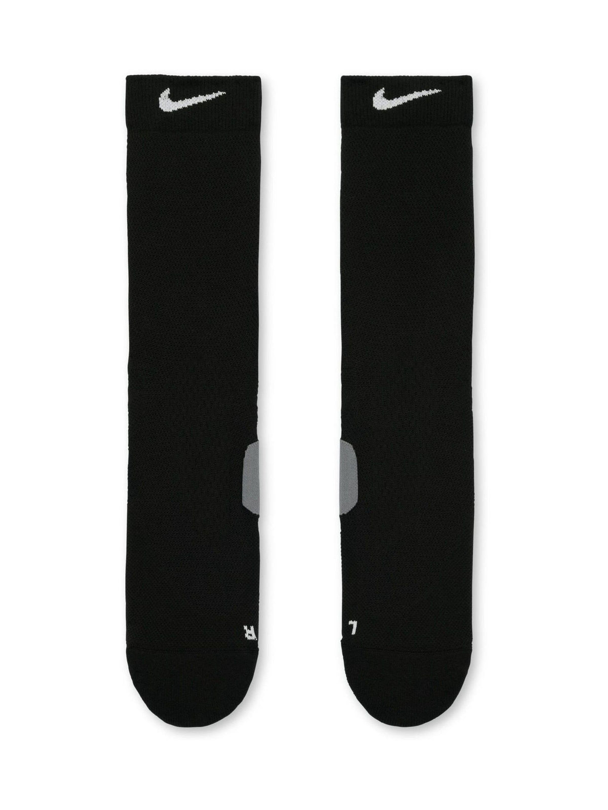 Nike Black Crew Midweight Running Socks 1 Pack - image 2