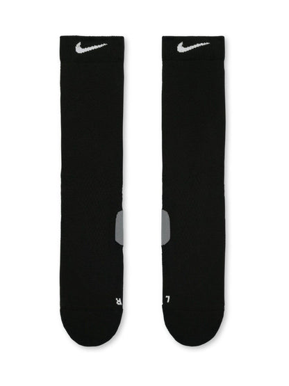 Nike Black Crew Midweight Running Socks 1 Pack - image 2