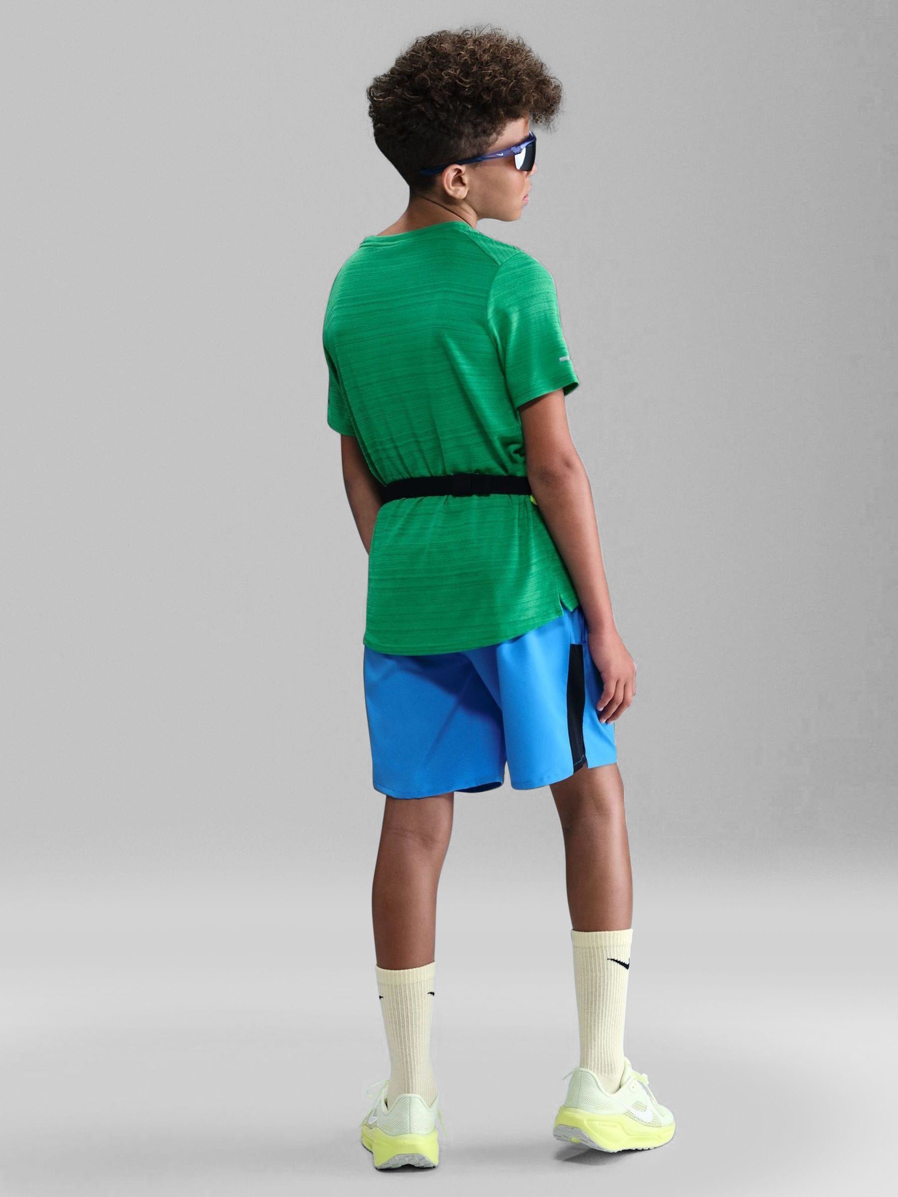 Dsiney Kidz - Nike Stadium Green Miler Dri-FIT Short Sleeve T-Shirt image 2