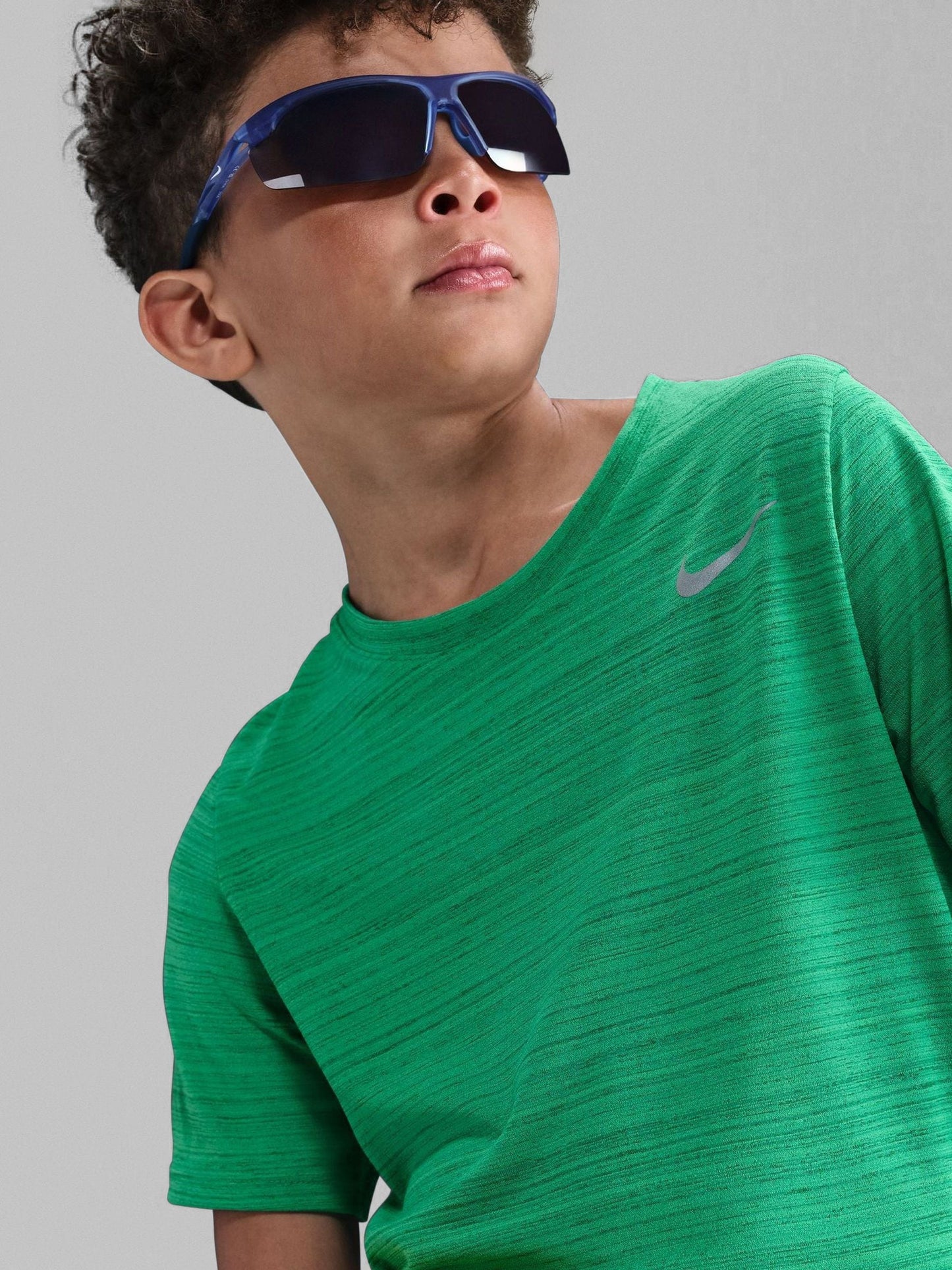 Dsiney Kidz - Nike Stadium Green Miler Dri-FIT Short Sleeve T-Shirt image 5