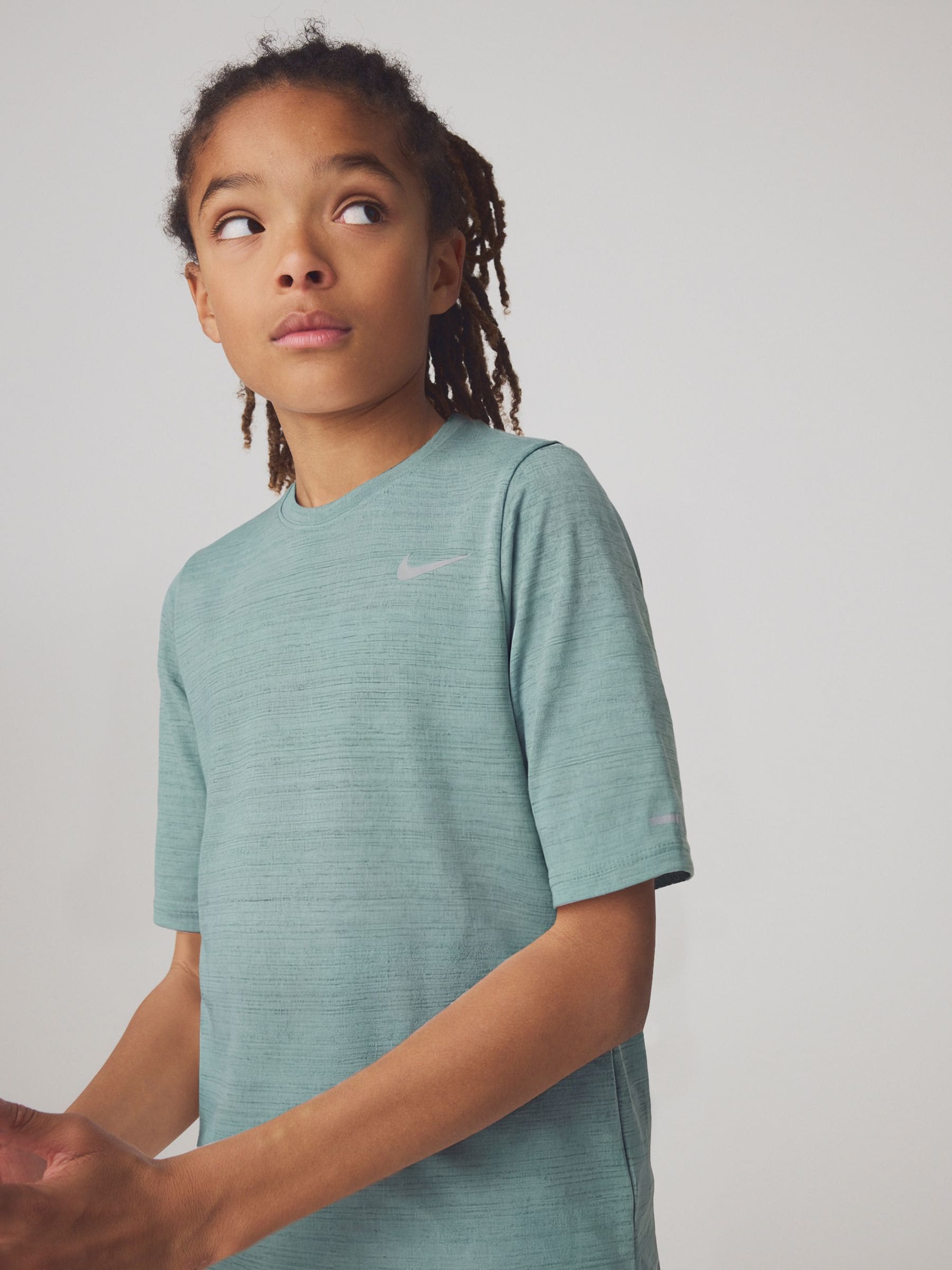 Dsiney Kidz - Nike Cannon Green Miler Dri-FIT Short Sleeve T-Shirt image 1