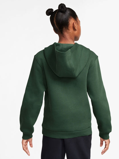 Dsiney Kidz - Nike Fir Green Club Fleece Logo Hoodie image 2