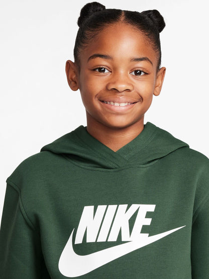 Dsiney Kidz - Nike Fir Green Club Fleece Logo Hoodie image 3