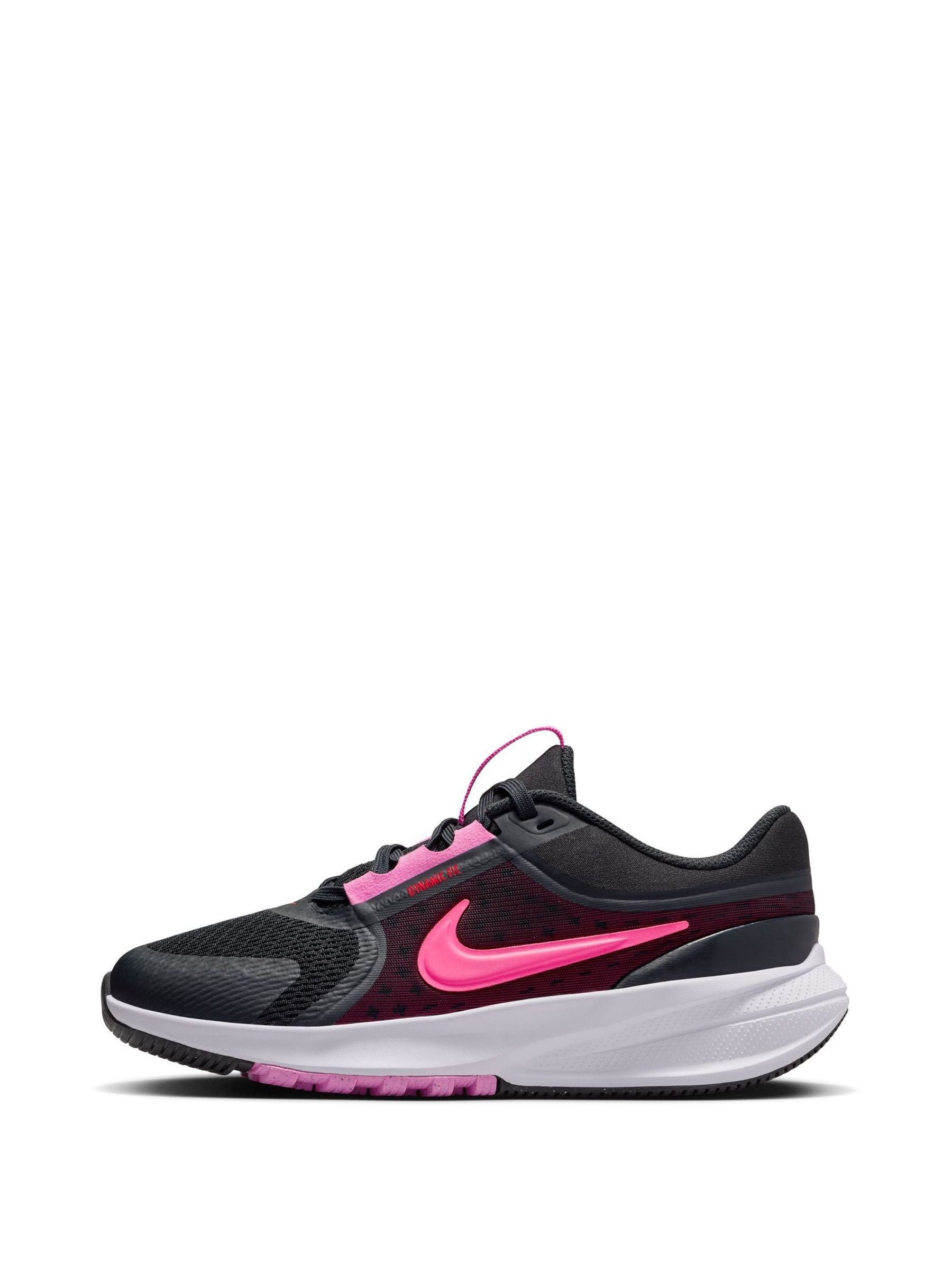 Nike Black/Hyper Pink Youth Star Runner 5 Trainers image 4