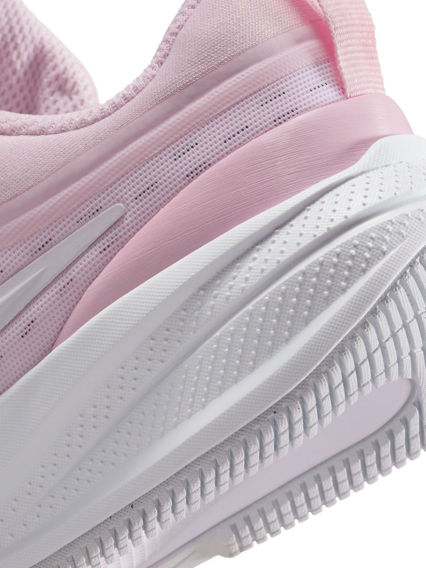 Nike White/Pink Junior Star Runner 5 Trainers image 10