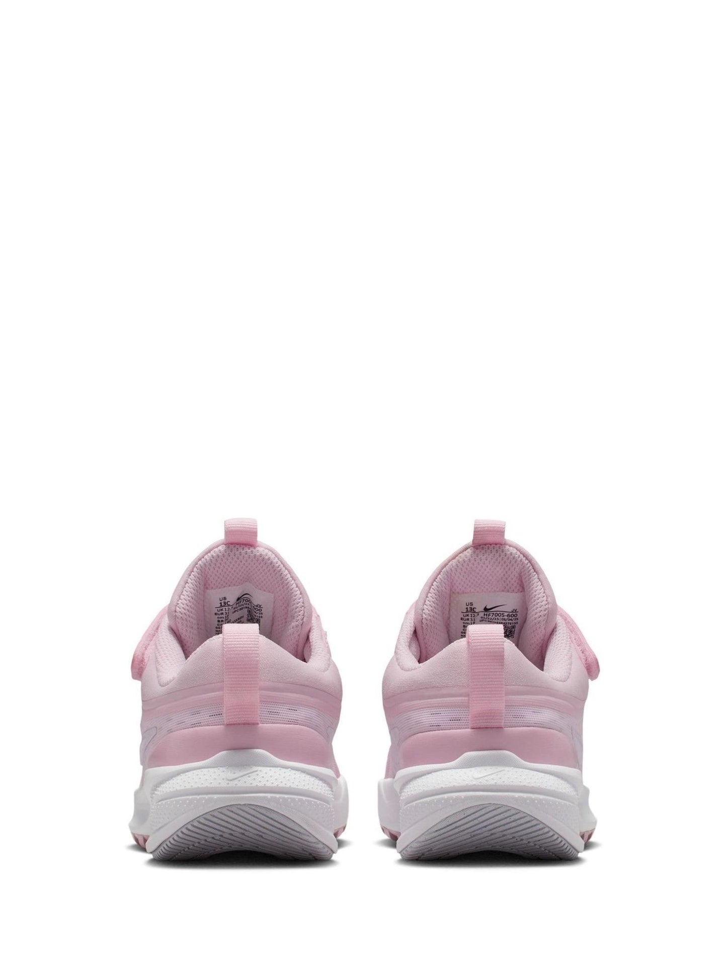 Nike White/Pink Junior Star Runner 5 Trainers image 7